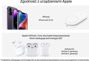 Ładowarka Belkin Belkin BOOST Charge magneti. 15W 2in1 +output/USB-C wh.WIZ028vfWH 27