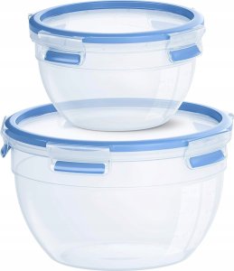 Emsa EMSA Clip&Close Food Storage Box    2-pcs round 1