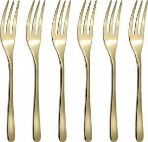 Sambonet Sambonet Taste PVD 6 Cake Forks Set 4