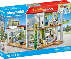 Playmobil PLAYMOBIL 71615 Action Heroes Modern Hospital, construction toy 1