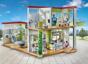Playmobil PLAYMOBIL 71615 Action Heroes Modern Hospital, construction toy 3