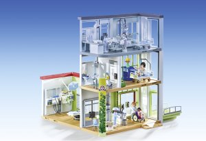 Playmobil PLAYMOBIL 71615 Action Heroes Modern Hospital, construction toy 4