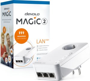 Adapter powerline Devolo devolo Magic 2 LAN triple + Single, Powerline 3