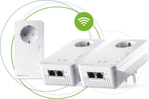 Adapter powerline Devolo devolo Magic 2 WiFi next Multiroom Kit, Powerline (3 adapters) 3