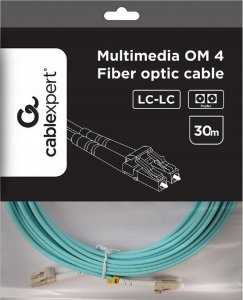 Gembird GEMBIRDpatchcord światłowodowy wielomodowy duplex OM4 50/125 LC/LC 30m 1