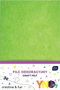 Interdruk Filc dekoracyjny 10szt A4 mix kolorów INTERDRUK 1