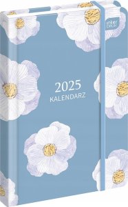 Interdruk Kalendarz 2025 książkowy A6 192 Mat+UV Garden 1