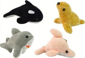 LeanToys Mini Pluszak Zwierzęta Morskie 4 Modele 3