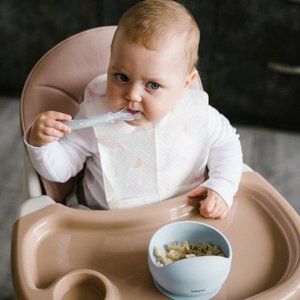 BabyOno 1481/01 MISKA SILIKONOWA Z PRZYSSAWKĄ NIEBIESKA 9