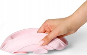 BabyOno 1482/02 TALERZ SILIKONOWY Z PRZYSSAWKĄ NIEBIESKI 7