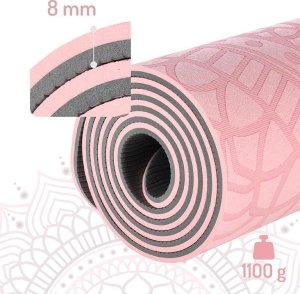 HMS YM10 MATA TPE DO JOGI LIGHT PINK HMS 10