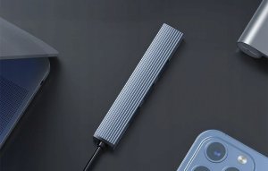 HUB USB Orico Adapter Hub Orico AH-A13 USB do 4x USB 3.0 (szary) 6