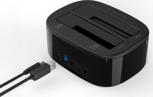 Stacja dokująca Orico Stacja dokująca Orico do dysków HDD / SSD 2,5 / 3,5", 5Gbps, USB-C do USB-C/A z funkcją klonowania (czarna) 4
