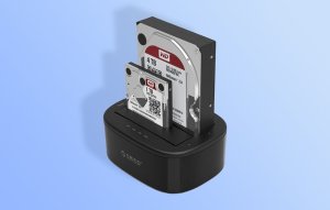 Stacja dokująca Orico Stacja dokująca Orico do dysków HDD / SSD 2,5 / 3,5", 5Gbps, USB-C do USB-C/A z funkcją klonowania (czarna) 6