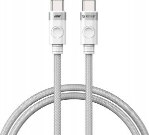 Kabel USB Orico Kabel do ładowania Orico 60W USB-C do USB-C (biały) 1
