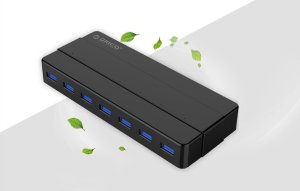 HUB USB Orico " Adapter Hub Orico 7xUSB 3.0 (czarny)" 12