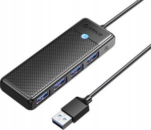 HUB USB Orico Adapter Hub Orico PAPW4A USB do 4x USB 3.0 (czarny) 1