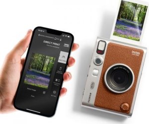 Aparat cyfrowy Fujifilm Mini EVO brązowy 7