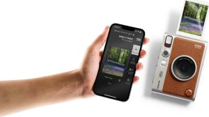 Aparat cyfrowy Fujifilm Mini EVO brązowy 13