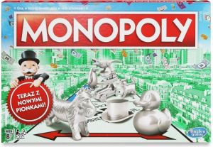 Hasbro Gra planszowa Monopoly Klasyczne z nowymi pionkami 1