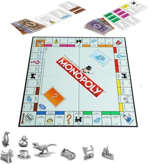Hasbro Gra planszowa Monopoly Klasyczne z nowymi pionkami 2