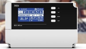 Nowodvorski Przewodowo-bezprzewodowy sterownik zaworów termostatycznych L-4X WiFi (4 sekcje komunikacja RS485) 2