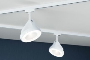 Paulmann Reflektor na szynoprzewód URail ARENA 15W DIM 850lm 2700K 230V biały RAL9003 / metal 4
