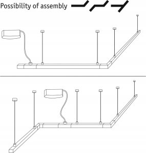 Paulmann URail Zasilanie Czarny mat max. 1000W 2000mm 230V Metal/Tworzywo 5