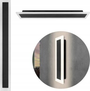 Kinkiet LVT LVT Lara 1565 kinkiet zewnętrzny lampa ścienna 1x30W LED 4000K czarny 10