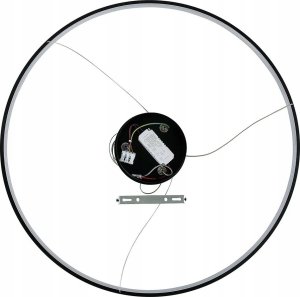 Lampa wisząca Light Prestige Light Prestige Ring LP-909/1P M BK CCT lampa wisząca zwis 1x35W LED CCT 3000K 2400 lm czarna 9