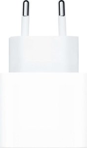 Ładowarka Apple Ładowarka sieciowa oryginalna Apple USB-C typ C 20W szybka MHJE3ZM/A do iPhone adapter kostka Biała 3