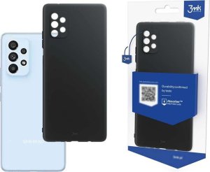 3MK Etui matowe Odporne na telefon obudowa 3mk Matt Case do Samsung Galaxy A53 5G Black + Szkło 1