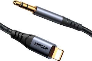 Kabel Joyroom Kabel audio Joyroom SY-A06 Lightning / AUX mini jack 3.5mm 1.2m czarny 6