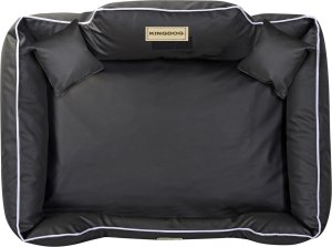 AIO Legowisko rozbieralne antypoślizgowe 115x95cm czarne KingDog 2