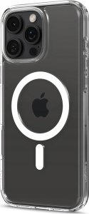 Spigen Ultra Hybrid MagSafe, white + Glass tR EZ Fit Pack - iPhone 16 Pro Max 7
