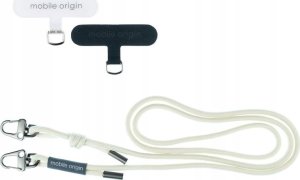 Mobile Origin Lanyard rope 6 mm, White, 82 - 163cm 1