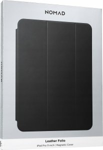 Etui na tablet Nomad Leather Folio, black - iPad Pro 11" (2022/2021/2020/2018), iPad Air 11" (M2), iPad Air 10.9" 10