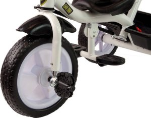 Triton Rower Trójkołowy PRO100 Czarny Koszyk Koła EVA 3