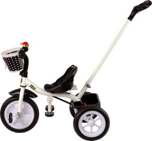 Triton Rower Trójkołowy PRO100 Czarny Koszyk Koła EVA 4