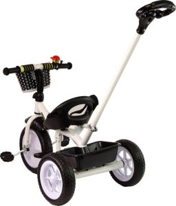 Triton Rower Trójkołowy PRO100 Czarny Koszyk Koła EVA 5