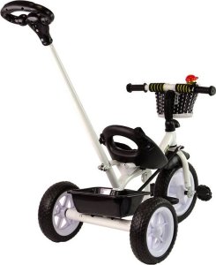 Triton Rower Trójkołowy PRO100 Czarny Koszyk Koła EVA 6