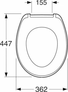 Deska sedesowa Sourcing TOILER SEAT NEW EVEREST 2