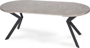 Mebel Elite Stół Okrągły Rozkładany LUKAS 100-250 cm Beton Nowoczesny Loft 13