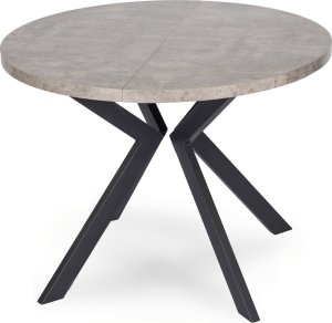 Mebel Elite Stół Okrągły Rozkładany LUKAS 100-250 cm Beton Nowoczesny Loft 8