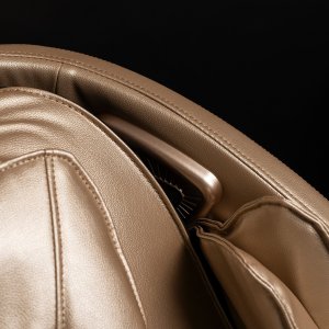 Mebel Elite Fotel Masujący RX ULTRA PRO MAX Wypoczynkowy Relaksacyjny Beżowy Ekoskóra Nowoczesny 13