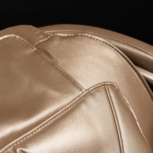 Mebel Elite Fotel Masujący RX ULTRA PRO MAX Wypoczynkowy Relaksacyjny Beżowy Ekoskóra Nowoczesny 15