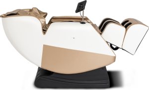 Mebel Elite Fotel Masujący RX ULTRA PRO MAX Wypoczynkowy Relaksacyjny Beżowy Ekoskóra Nowoczesny 21