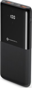 Powerbank ForCell FORCELL F-ENERGY P10k1 powerbank PD QC3.0 3A 20W 10 000 mAh czarny 1