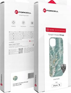 ForCell FORCELL F-PROTECT Mirage, Military Drop-Test futerał kompatybilny z MagSafe do IPHONE 16 PRO green marble 1