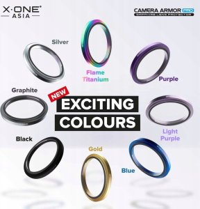 X-One Szkło szafirowe X-ONE na obiektyw aparatu Camera Armor Pro - do iPhone 16 Pro/16 Pro Max 3